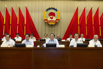 全国政协十二届常委会第二次会议举行大会发言