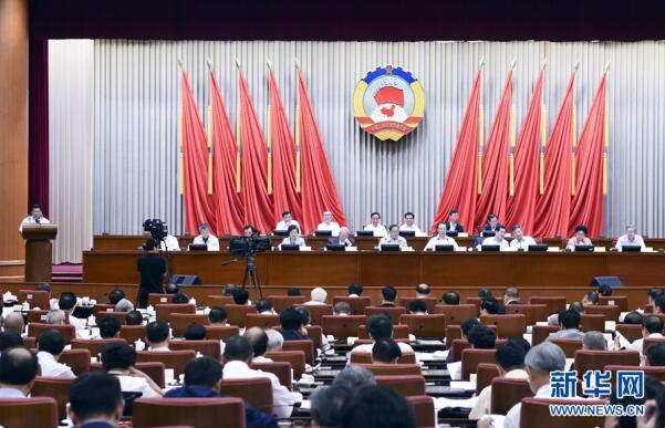 全国政协十二届常委会第十六次会议举行全体会议