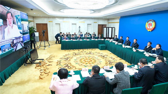 全国政协召开网络议政远程协商会 汪洋主持