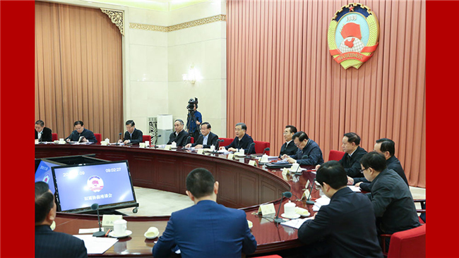 汪洋主持召开全国政协双周协商座谈会