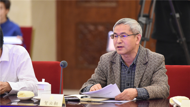 【图集】十三届全国政协第三次双周协商座谈会委员发言