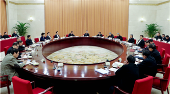 全国政协党组举行集体学习<br>汪洋主持并讲话