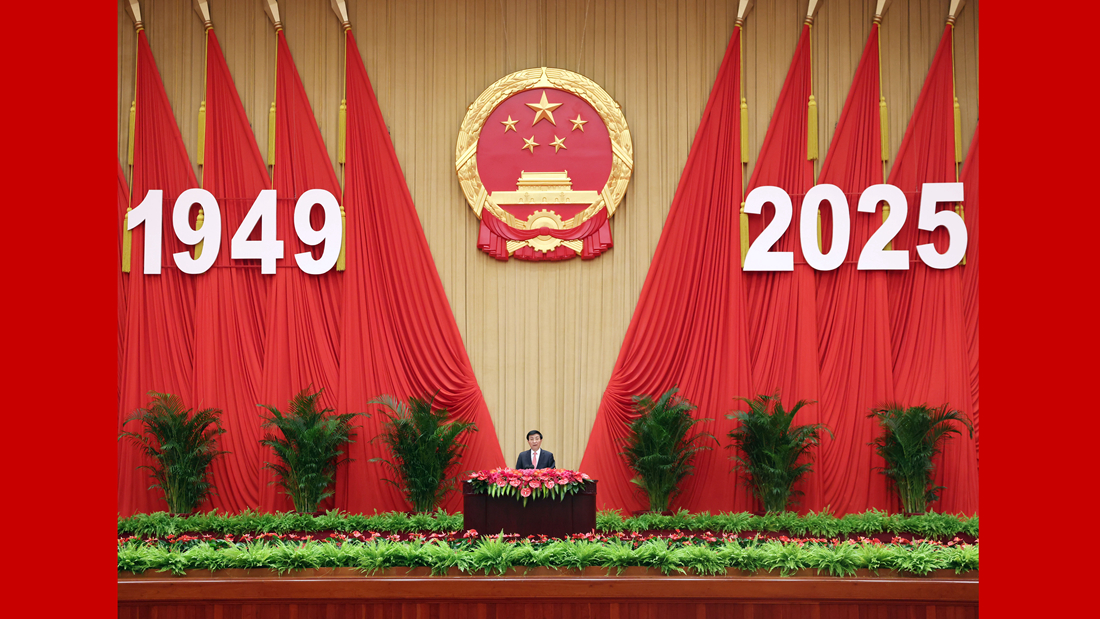全国政协办公厅 中共中央统战部 国务院侨办 国务院港澳办 国务院台办 中国侨联联合举行国庆招待会 王沪宁致辞