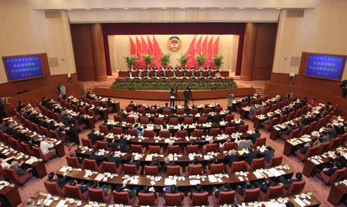 10月20日，政协十一届全国委员会常务委员会第十五次会议在北京开幕。 新华社记者 庞兴雷 摄
