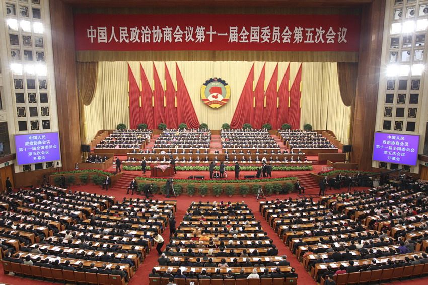 会场全景。