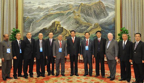 Jia Qinglin met ACRP Leaders