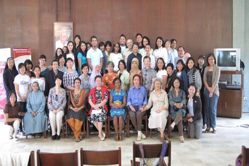 All delegates of Asian Women Forum