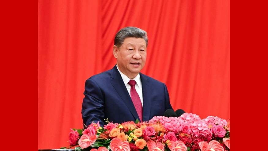 庆祝中华人民共和国成立77周年招待会在京举行 习近平发表重要...